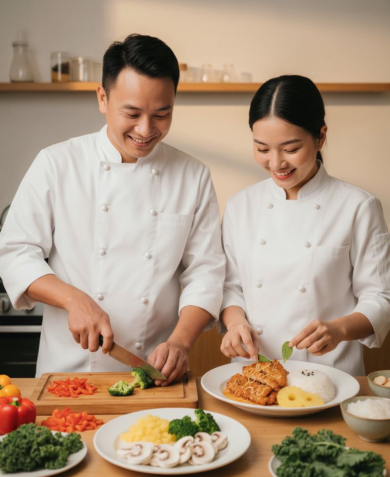 Sushi Küche im Shin Sekai Asiatisches Vietnamesisches Sushi Restaurant Aschaffenburg