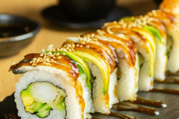 Sushi im Shin Sekai Asiatisches Vietnamesisches Sushi Restaurant Aschaffenburg